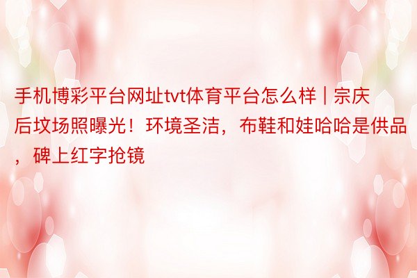 手机博彩平台网址tvt体育平台怎么样 | 宗庆后坟场照曝光！环境圣洁，布鞋和娃哈哈是供品，碑上红字抢镜